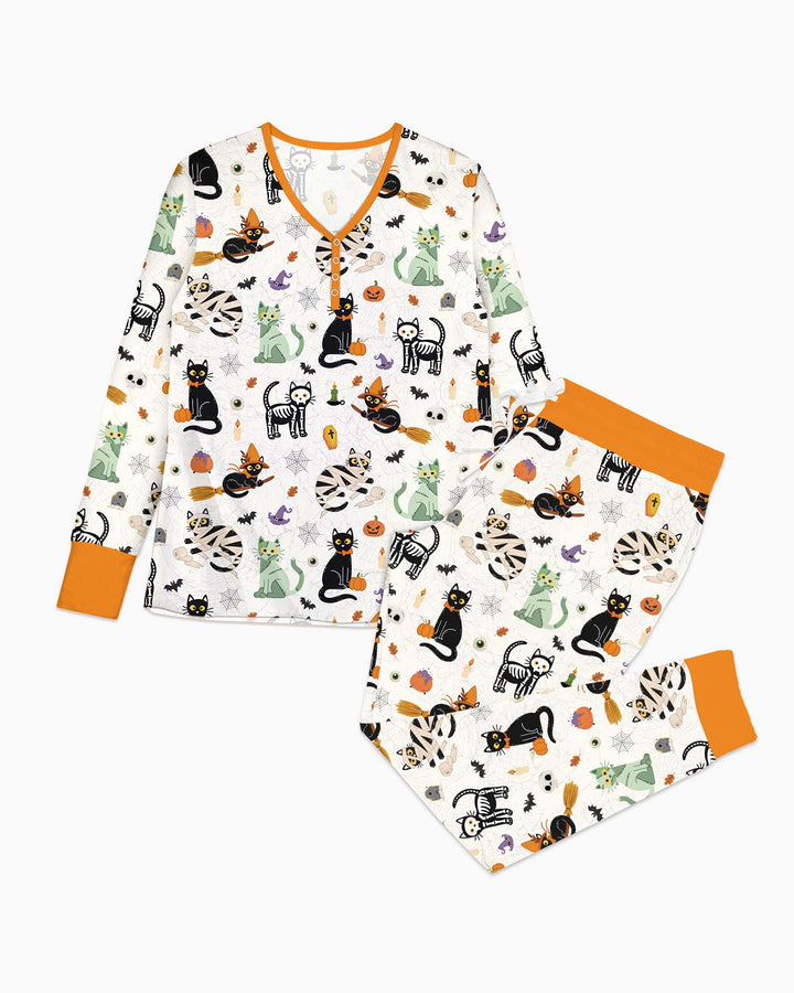Vorlage Bambus Damen Pyjama Set