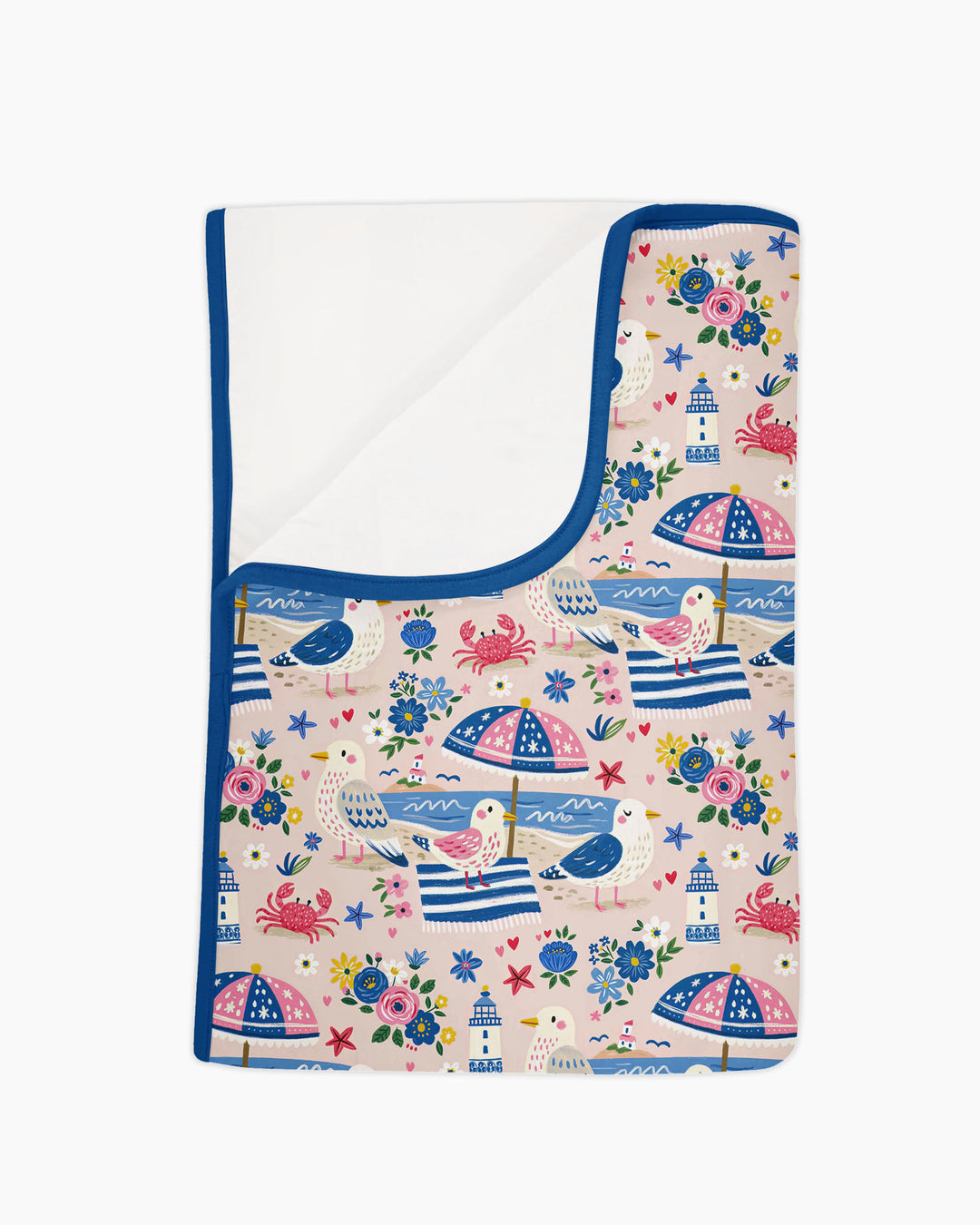 A Day At The Shore Bamboo Blanket