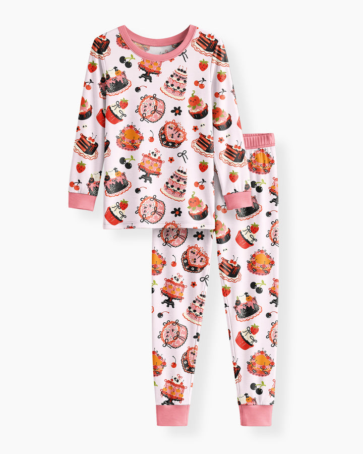 Sweet Boo Bakes Bamboo Two Piece Long Sleeve Pajama Set