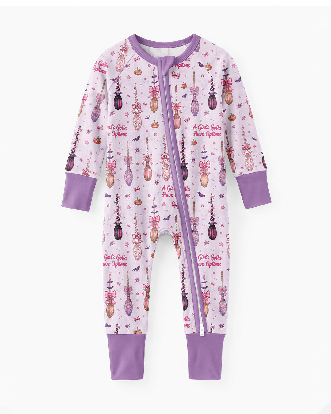 A Girl's Gotta Have Options Witch Brooms Bamboo Convertible Zippy