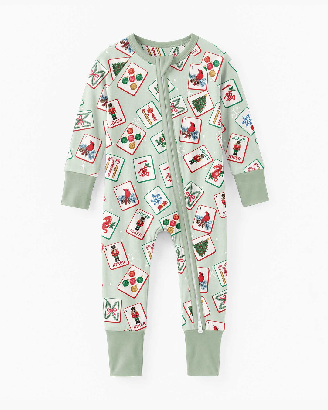 Christmas Mahjong  Bamboo Convertible Zippy