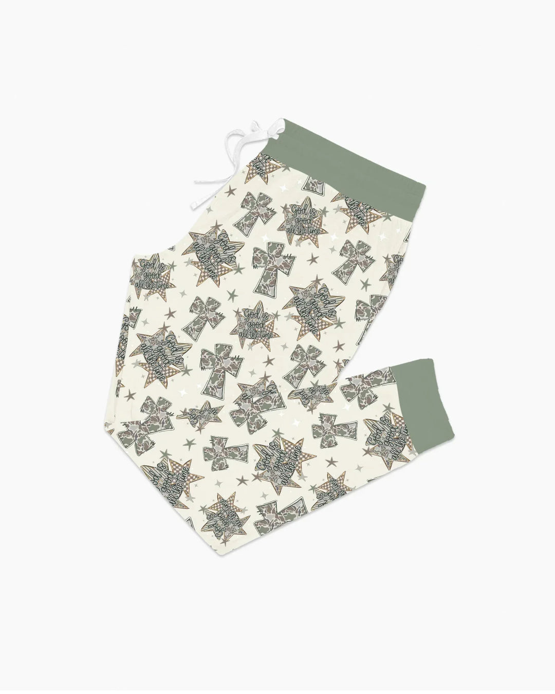 Plantilla de conjunto de pijama de mujer de bambú