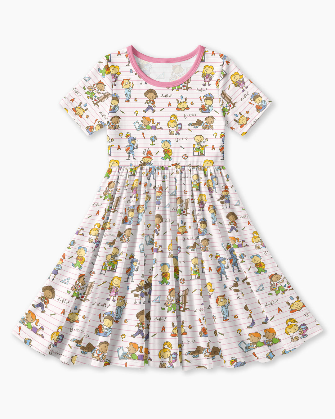School Days Adventure Bamboo Twirl Dress
