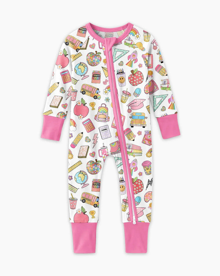 Preppy Back to School Bamboo Convertible Zippy