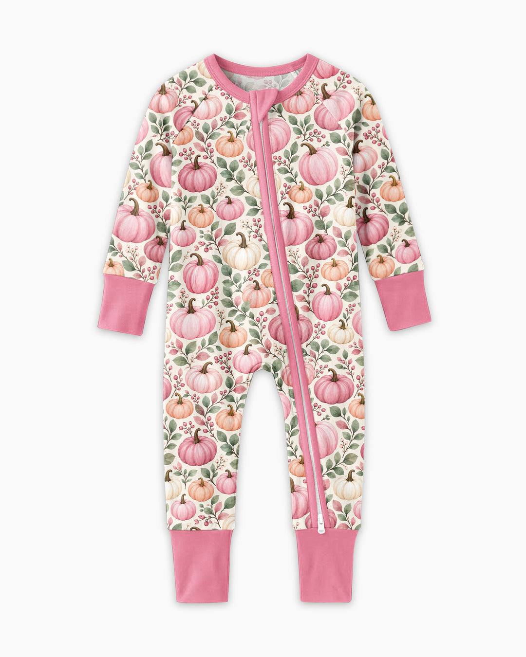 Pumpkin Cozy Fall Bamboo Convertible Zippy