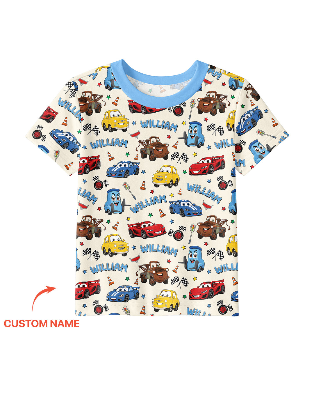 Car Movie Bamboo Crewneck T-Shirt