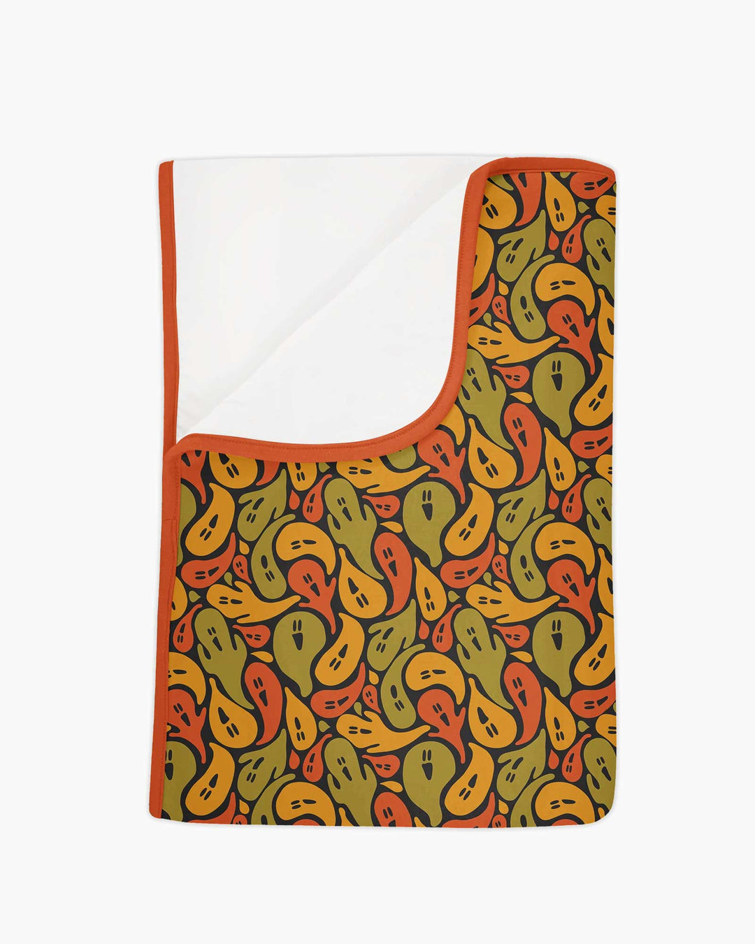 Retro Haunts & Happy Boos Bamboo Blanket