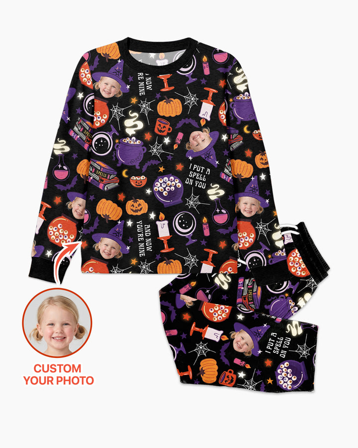 Halloween Little Witch Bamboo Men's Pajama Set