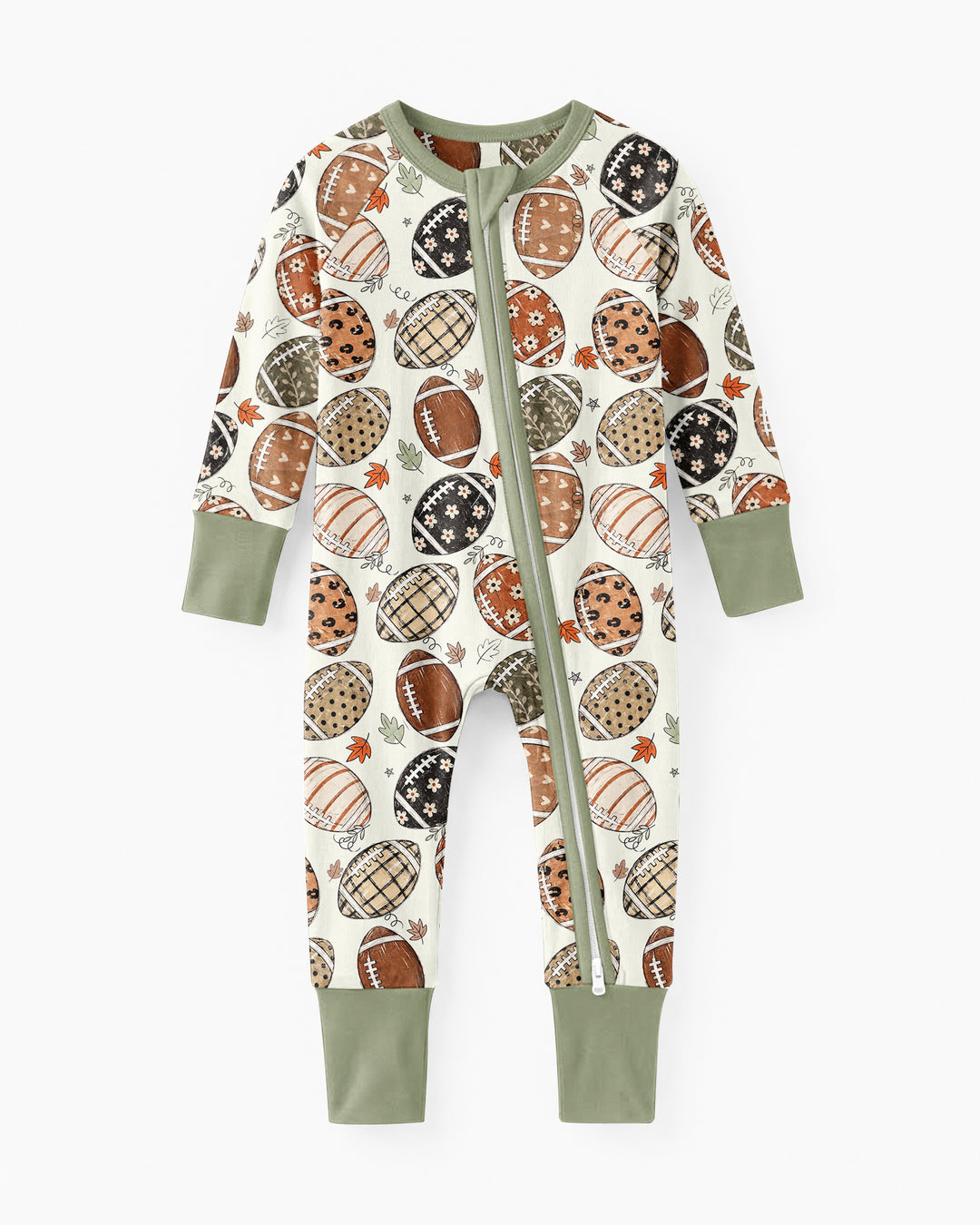 Boho Football Bamboo Convertible Zippy