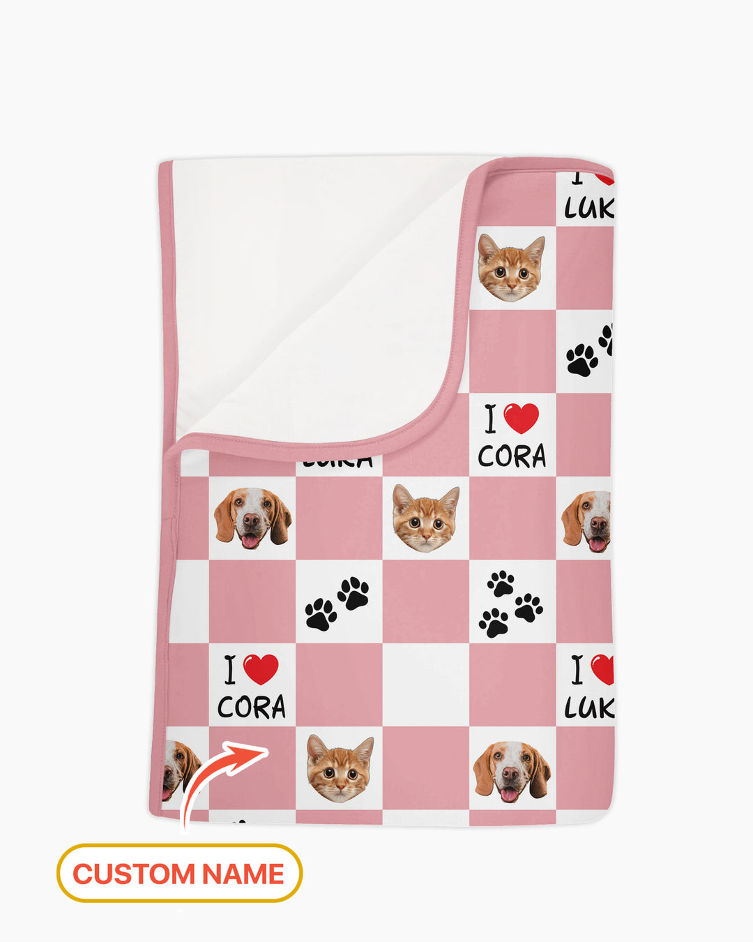 Plantilla Manta de Bambú Personalizada