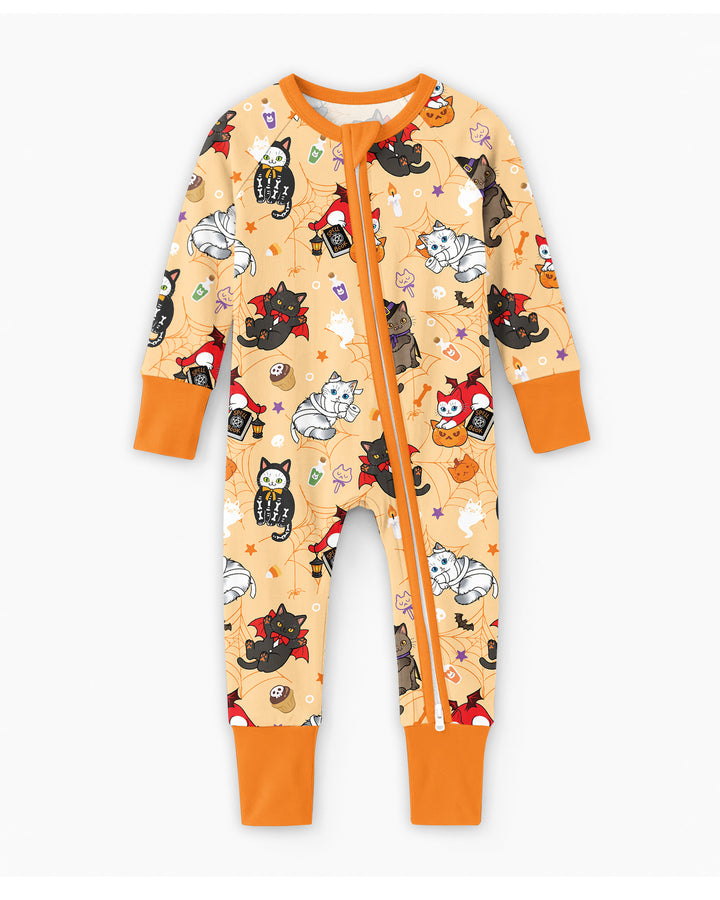 Spooky Kittie Bamboo Convertible Zippy