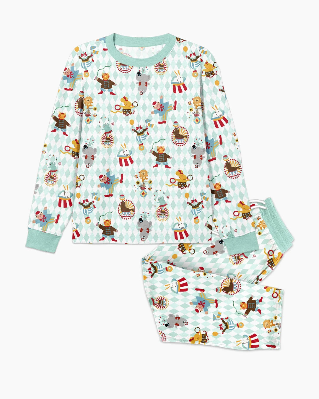 Circus Animal Bamboo Men's Pajama Set