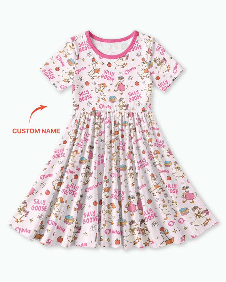 Vorlage Bambus Twirl Kleid
