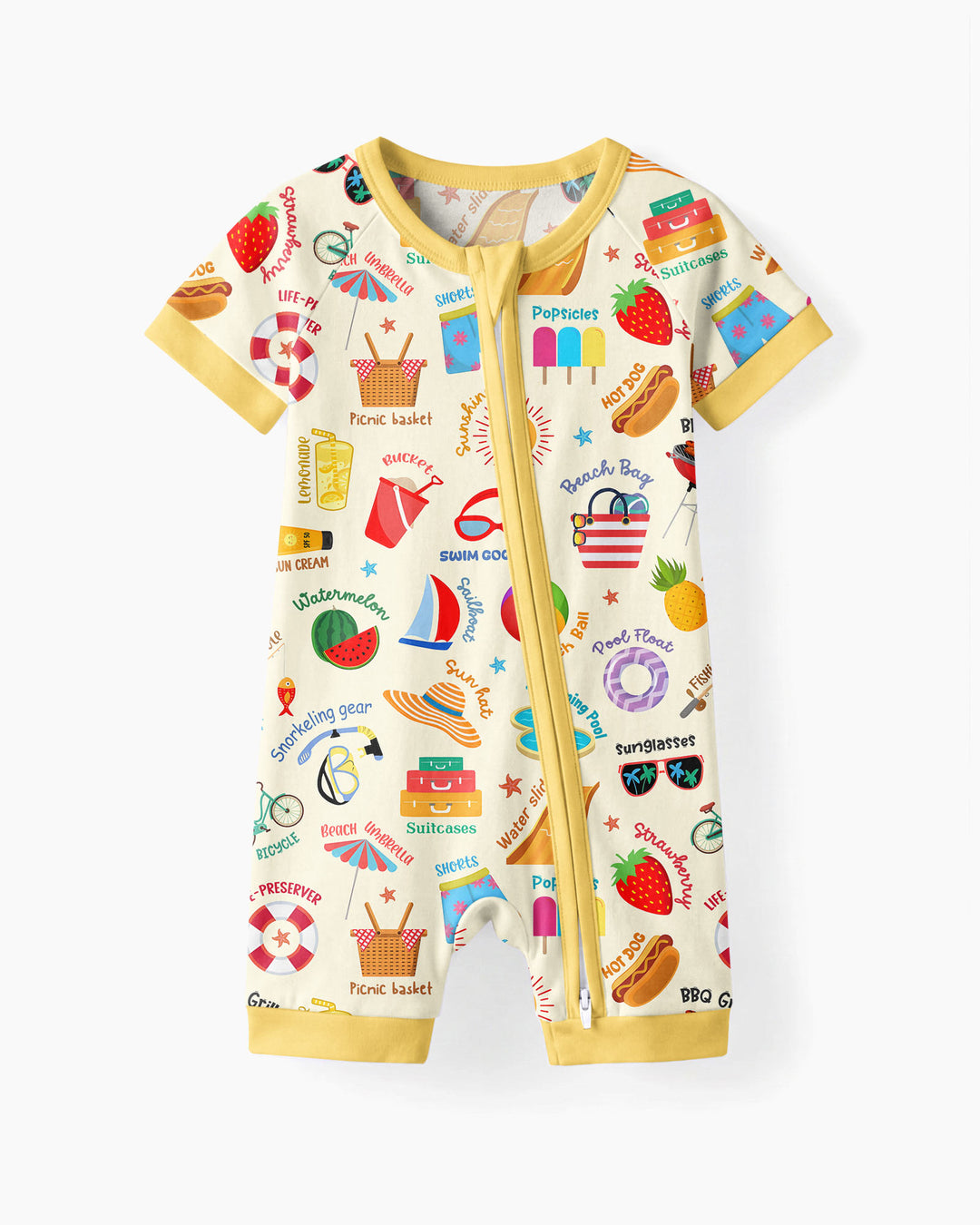 Love Summer Bamboo Shorty Zippy