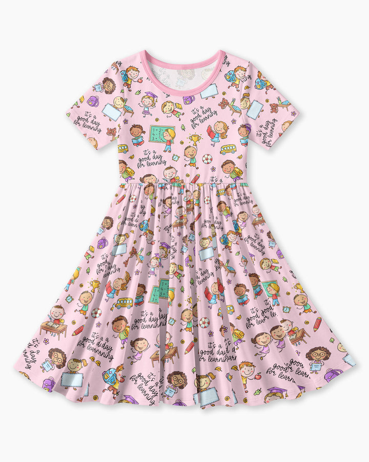 Little Learners Adventure Bamboo Twirl Dress