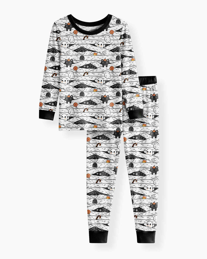 Little Mummy Crew Bamboo Two Piece Long Sleeve Pajama Set