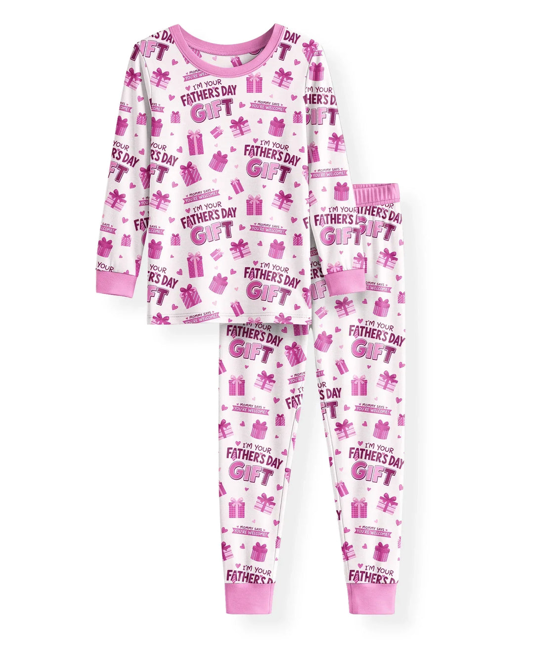 I'm Your Father's Day Gift Bamboo Two Piece Long Sleeve Pajama Set