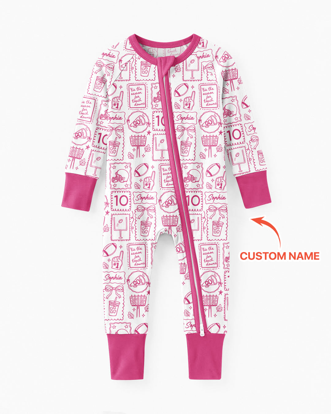 Custom Name Friday Night Lights Bamboo Convertible Zippy