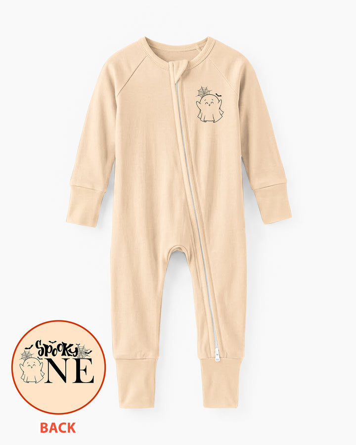 Spooky One Birthday First Birthday Halloween Bamboo Convertible Zippy