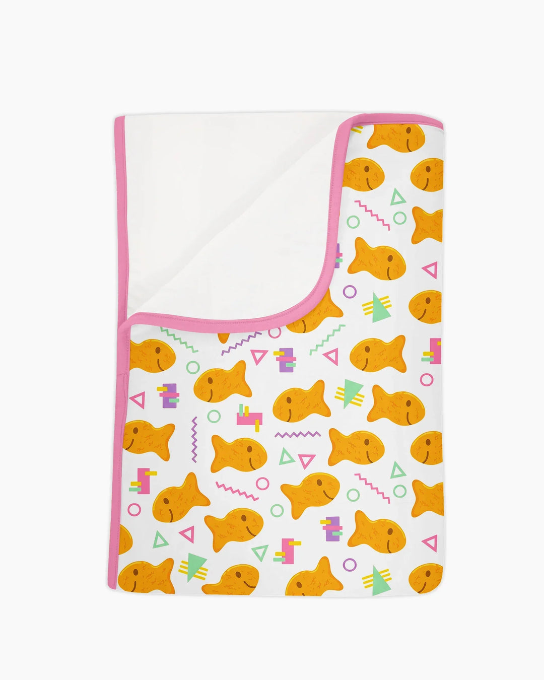 Cheesy Fishies Family Matching Bamboo Blanket