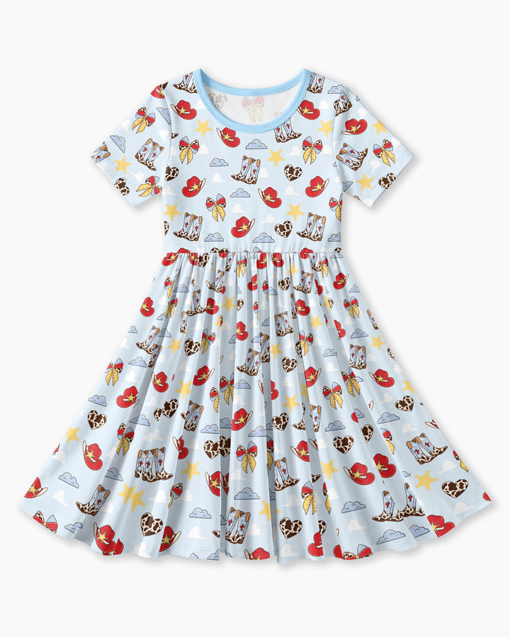 Plantilla Vestido de Bambú Twirl