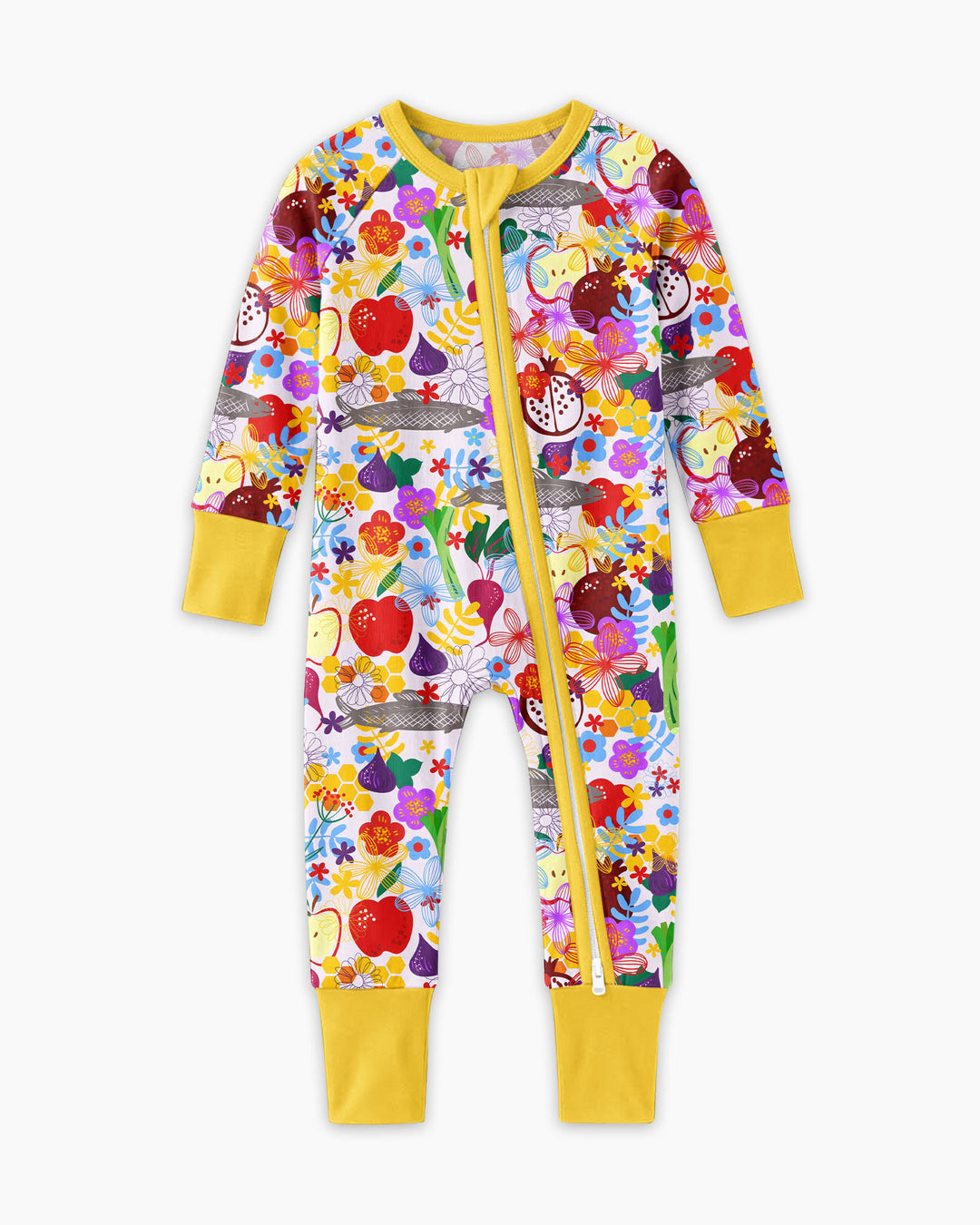 Happy Rosh Hashanah Bamboo Convertible Zippy