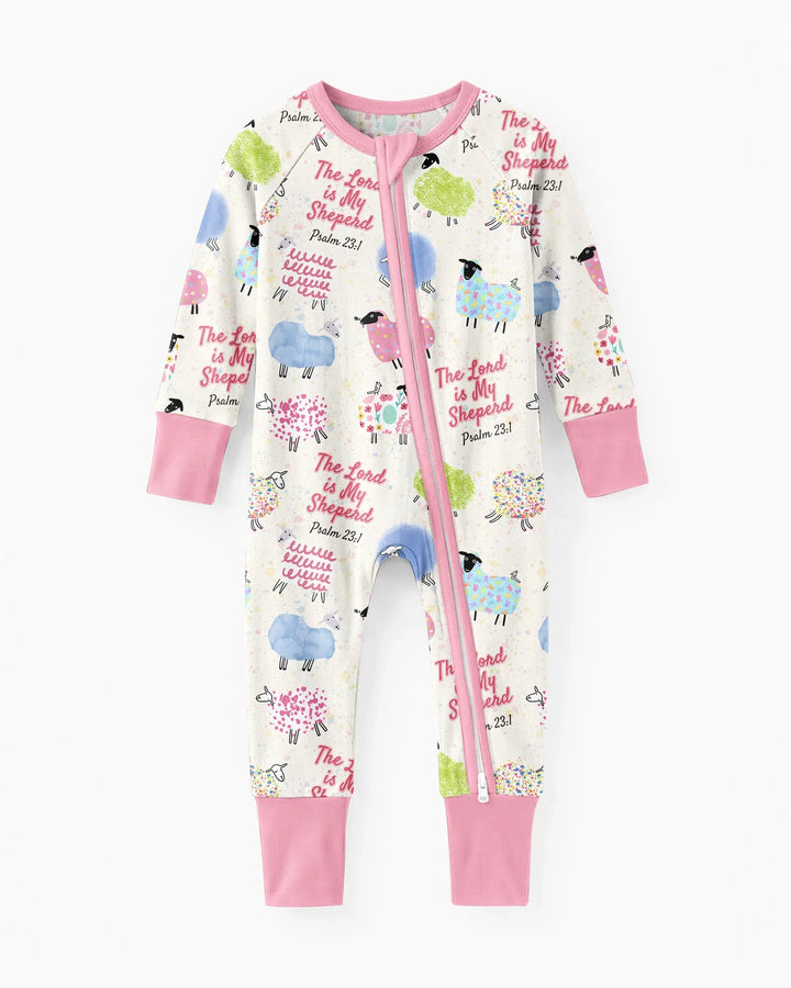 The Lord Is My Shepherd Psalm 23 Bamboo Convertible Zippy