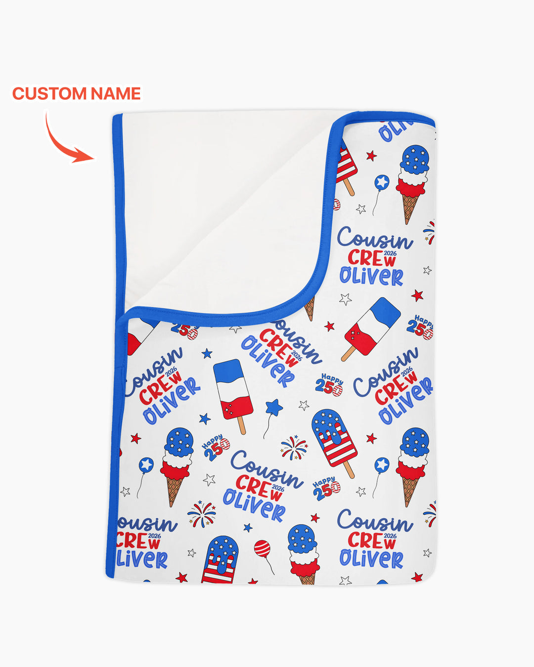 Plantilla Manta de Bambú Personalizada