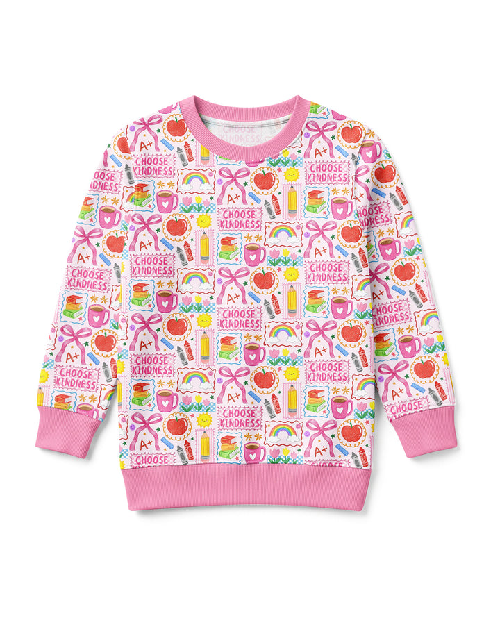 Sweatshirt mit Rundhalsausschnitt aus Bambusfaser