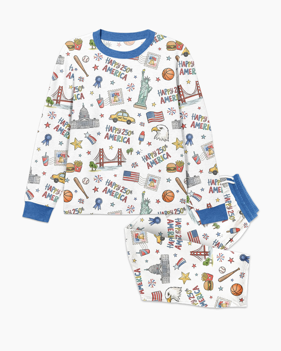 America 250 Celebration Bamboo Men's Pajama Set