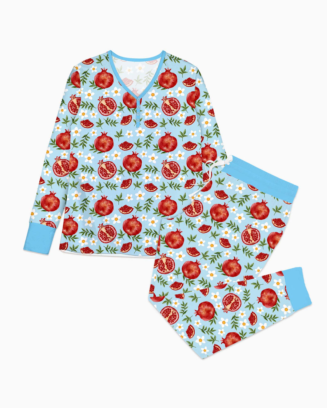 Pomegranate Garden Joy Family Matching Bamboo Women Pajama Set