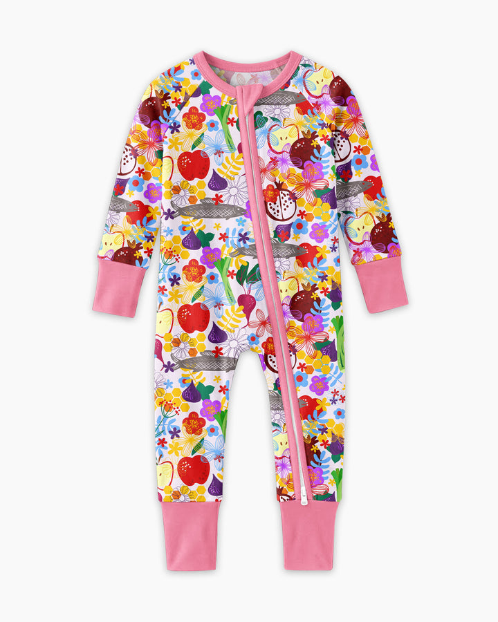Happy Rosh Hashanah Bamboo Convertible Zippy