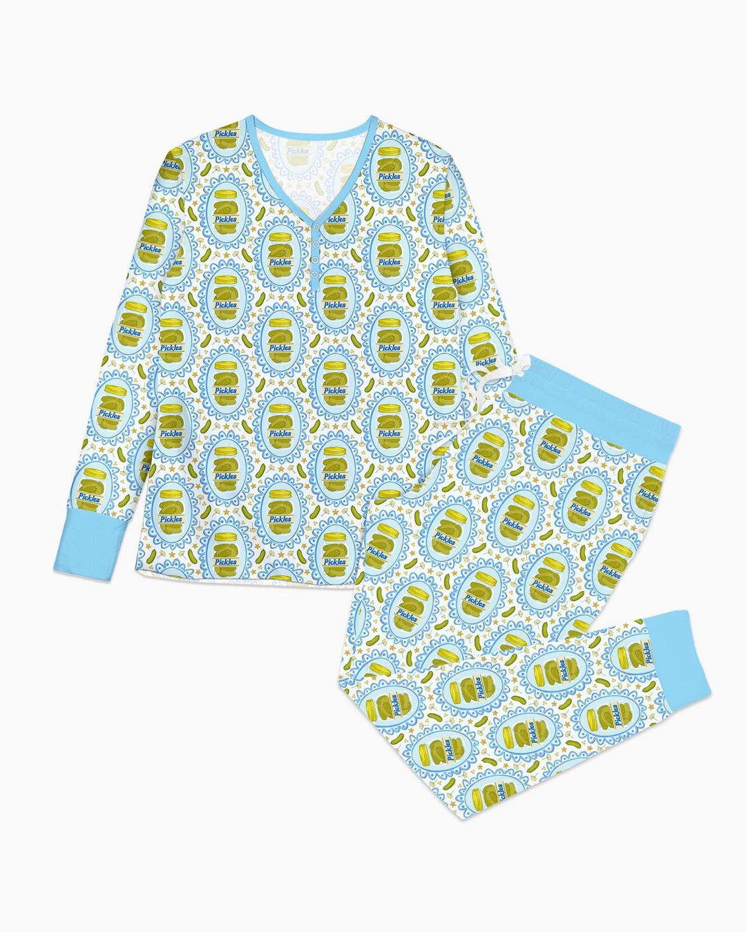 Pickle Coquette Bamboo Women Pajama Set