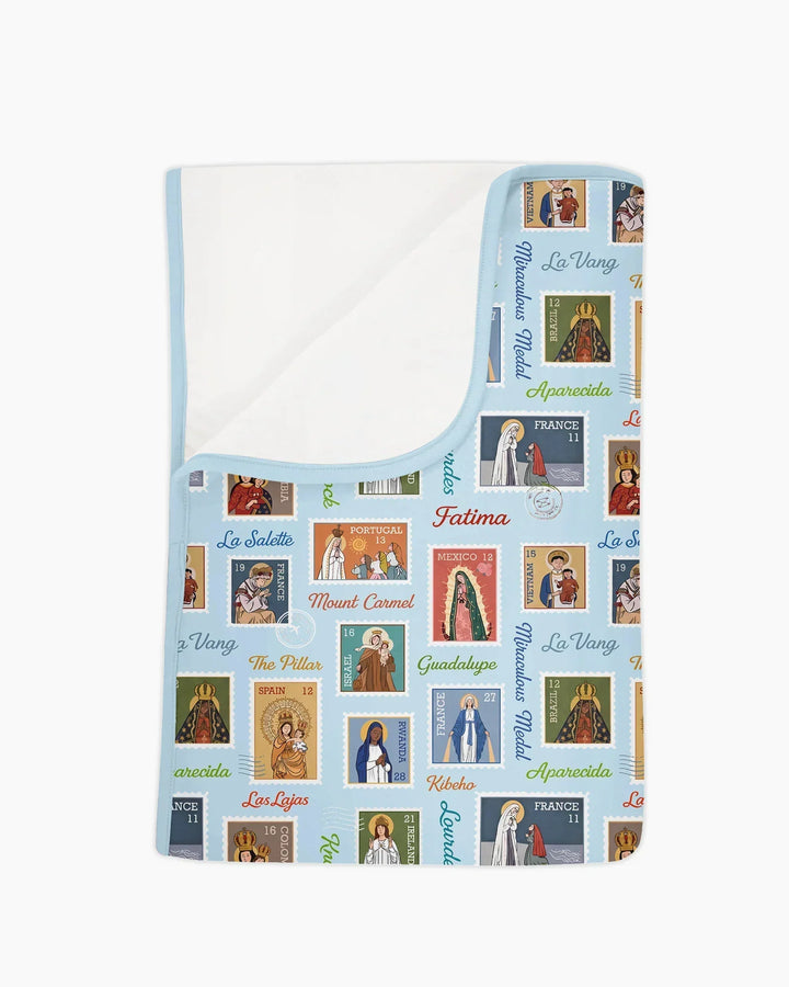 Our Lady, Around the World Bamboo Blanket
