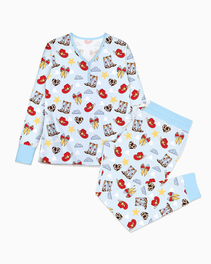 Vorlage Bambus Damen Pyjama Set
