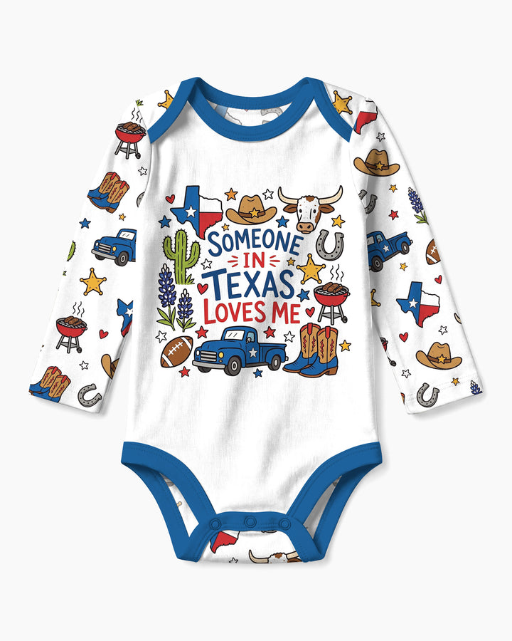 Someone in Texas Loves Me Bamboo Bodysuit