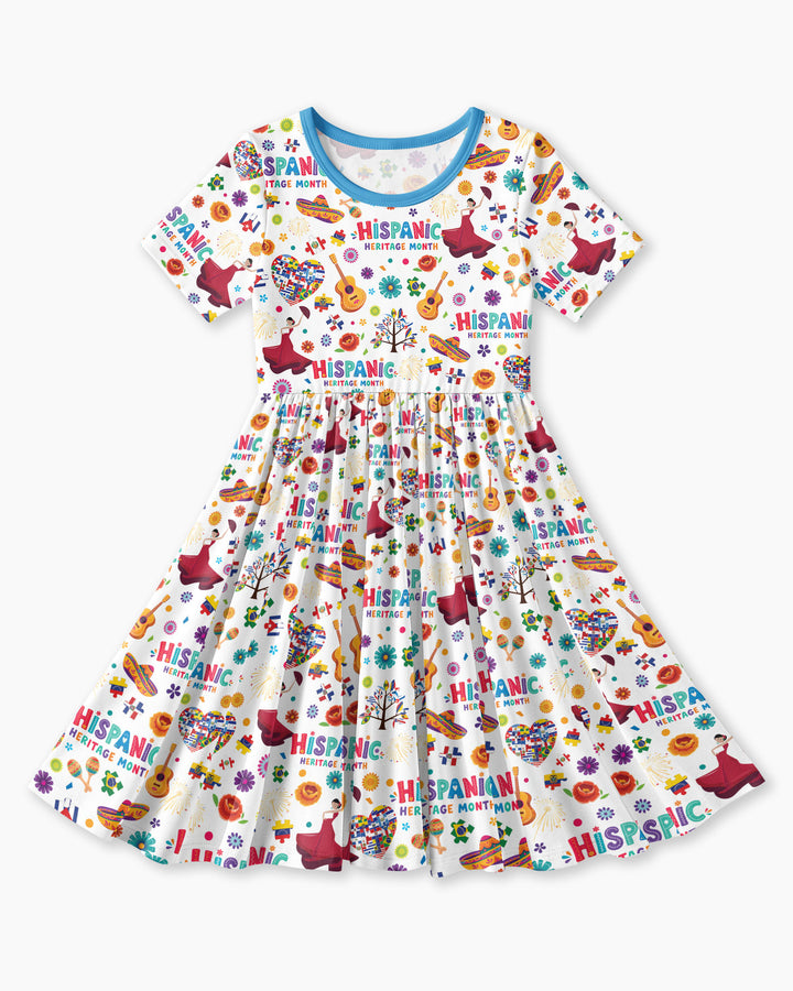 Vorlage Bambus Twirl Kleid