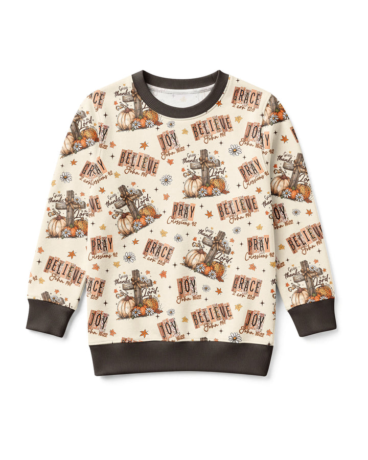 Sweatshirt mit Rundhalsausschnitt aus Bambusfaser