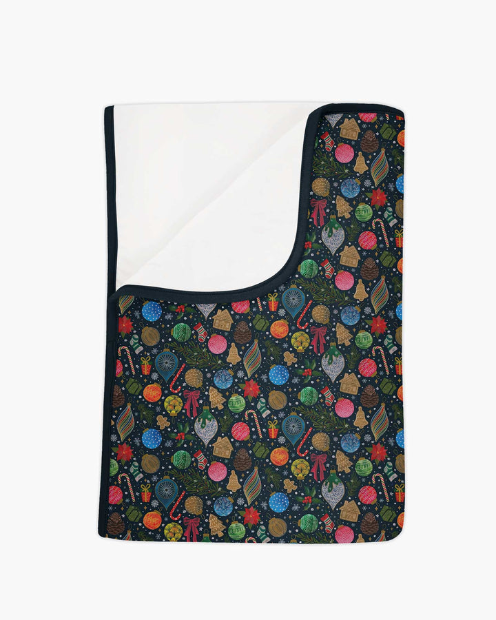 Holiday Ditsy Bamboo Blanket