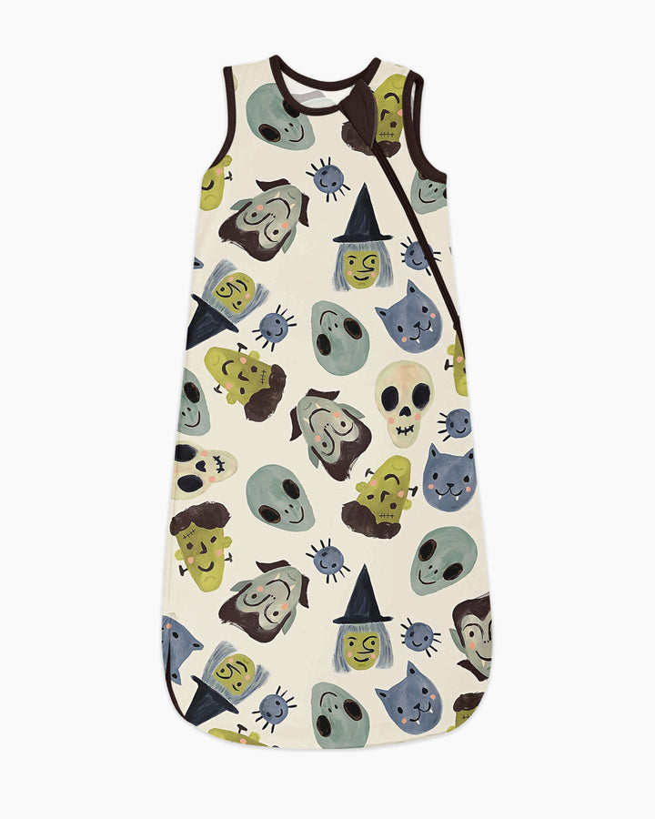 Halloween Face Bamboo Sleep Bag