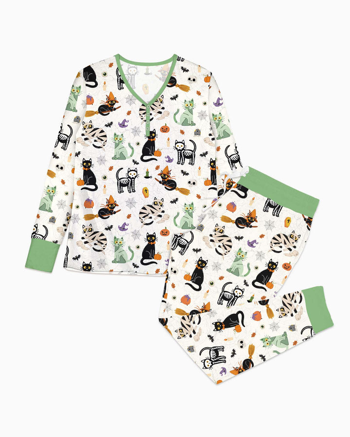 Vorlage Bambus Damen Pyjama Set