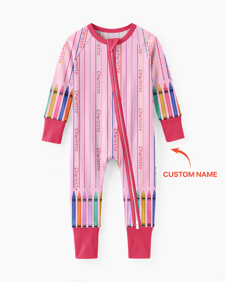 Gerippte Babykleidung mit individuellem Foto - Weich &amp; Skizzenhaft