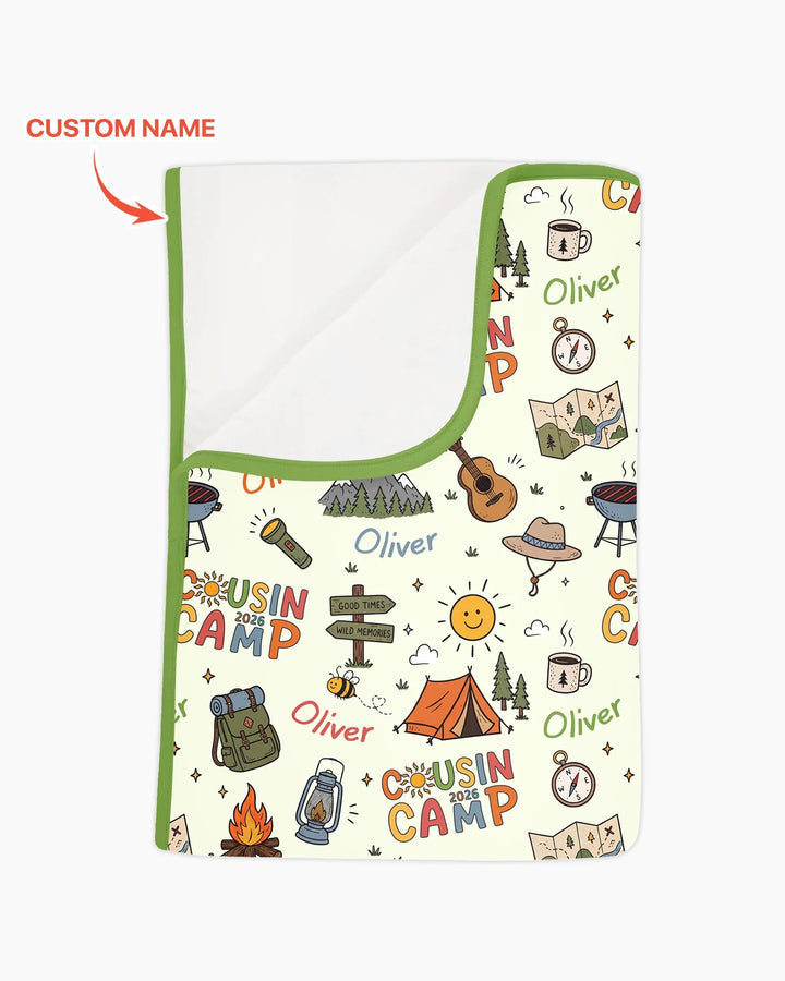 Plantilla Manta de Bambú Personalizada
