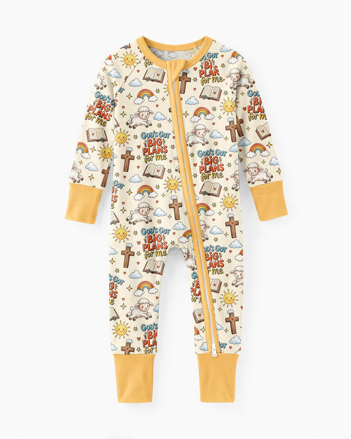Gerippte Babykleidung mit individuellem Foto - Weich &amp; Skizzenhaft