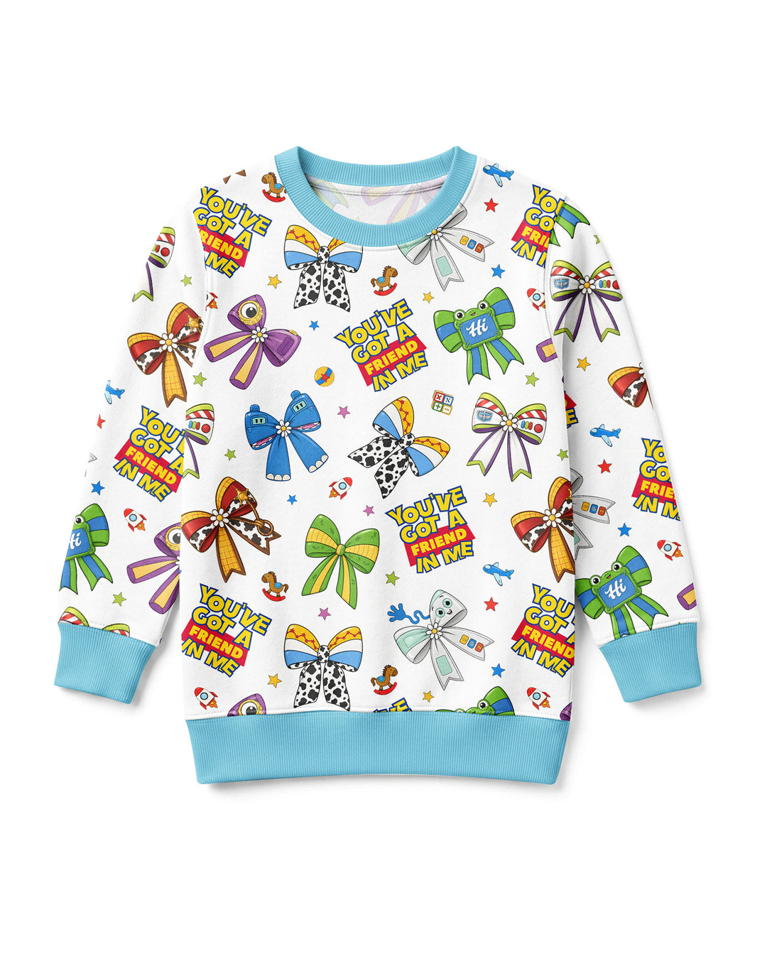 Sudadera de cuello redondo Bamboo Template
