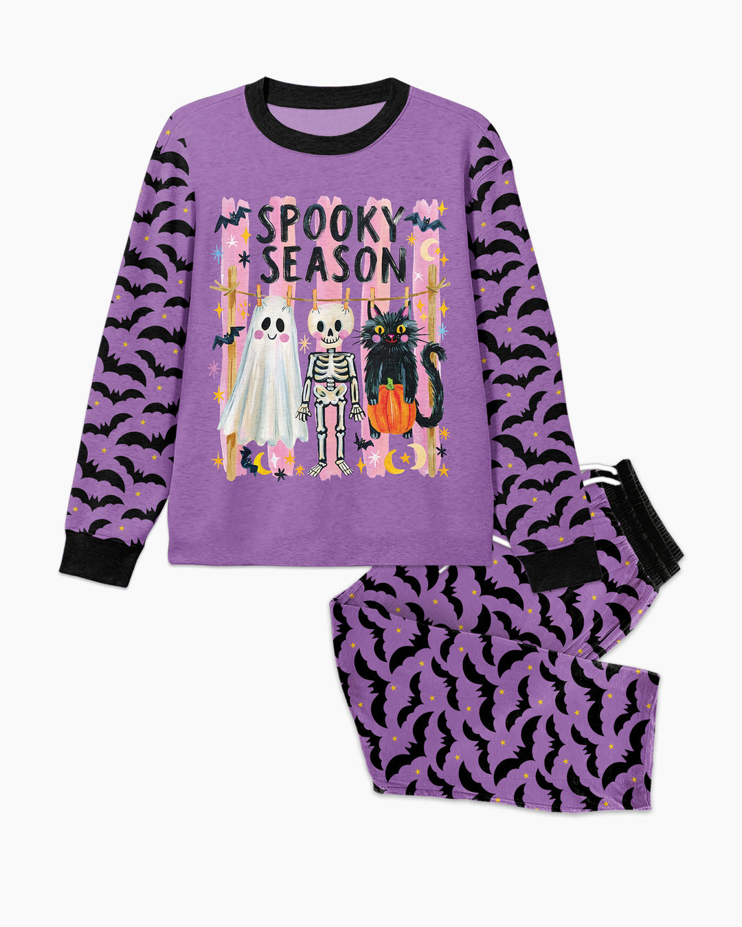 Bats & Boos Family Matching Bamboo Men's Pajama Set