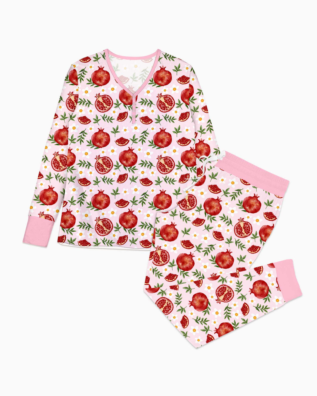 Pomegranate Garden Joy Family Matching Bamboo Women Pajama Set