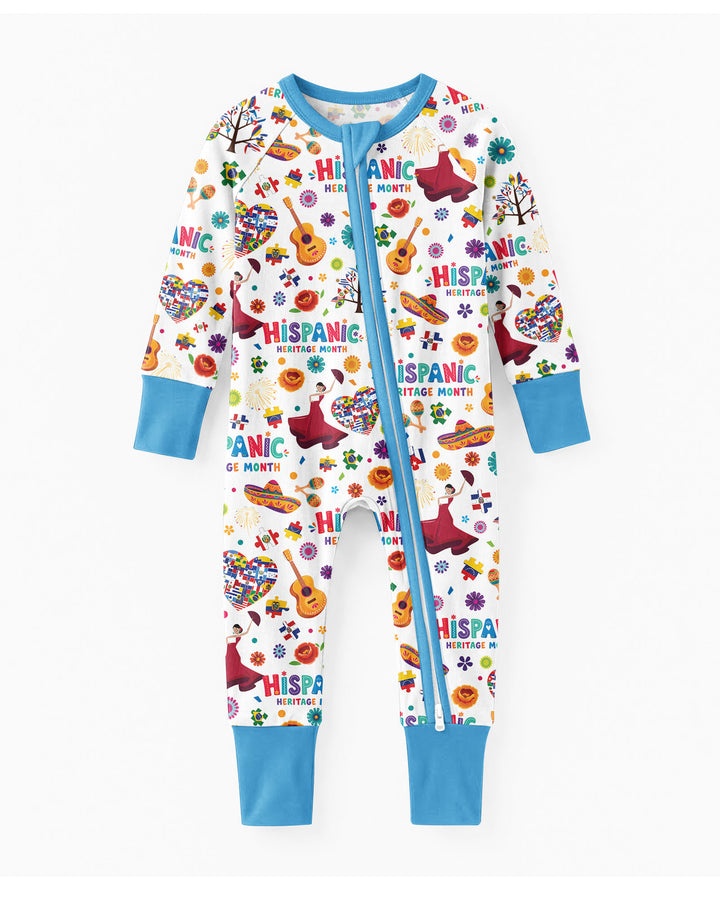 Gerippte Babykleidung mit individuellem Foto - Weich &amp; Skizzenhaft