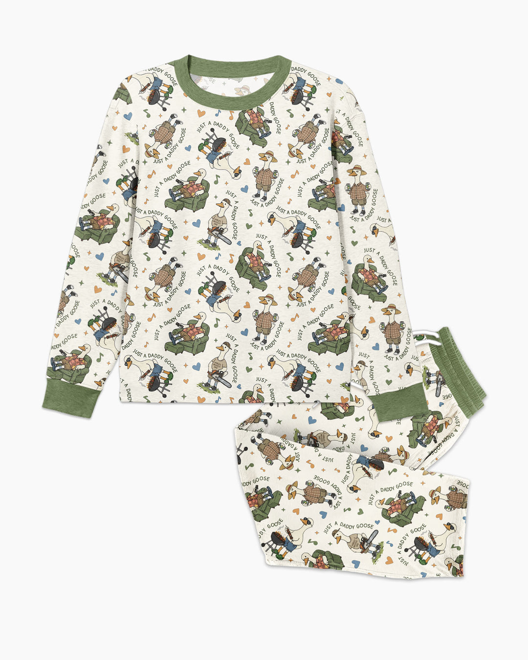 Just A Daddy Goose Family Matching Bamboo Men's Pajama Set