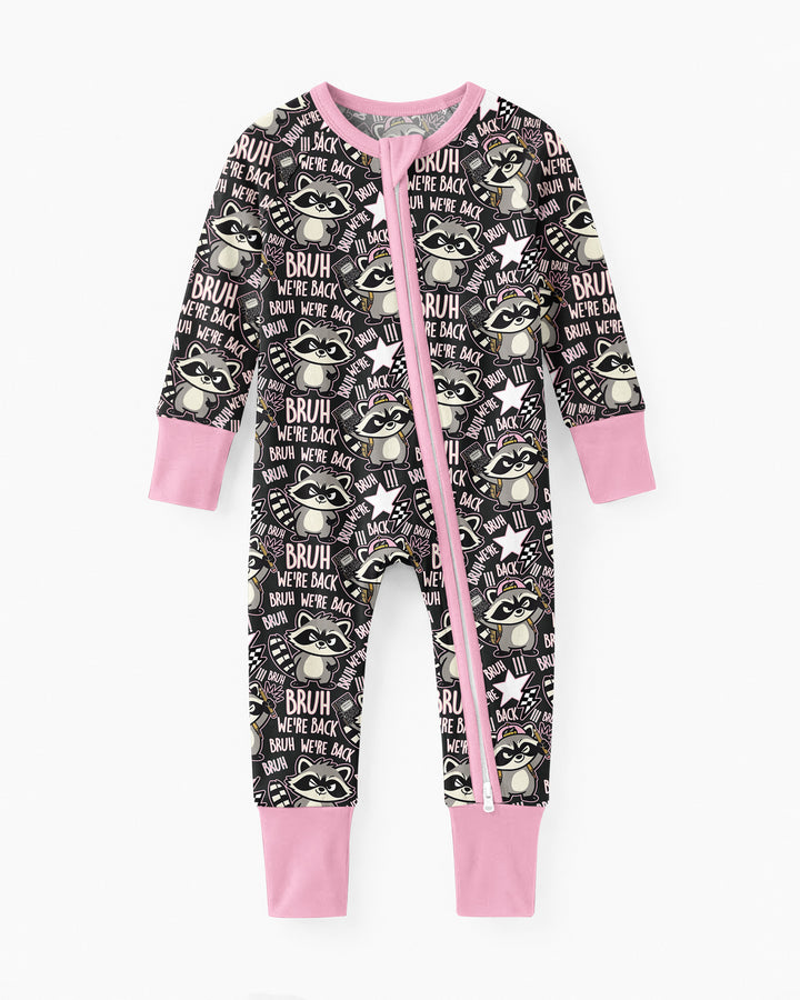 Gerippte Babykleidung mit individuellem Foto - Weich &amp; Skizzenhaft
